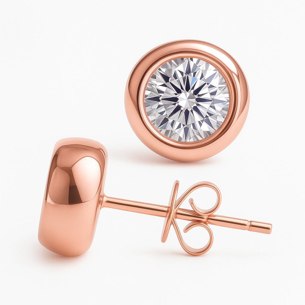Bree Round Stud Earrings