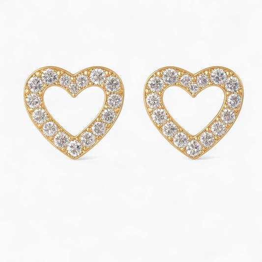 Amora Round Stud Earrings