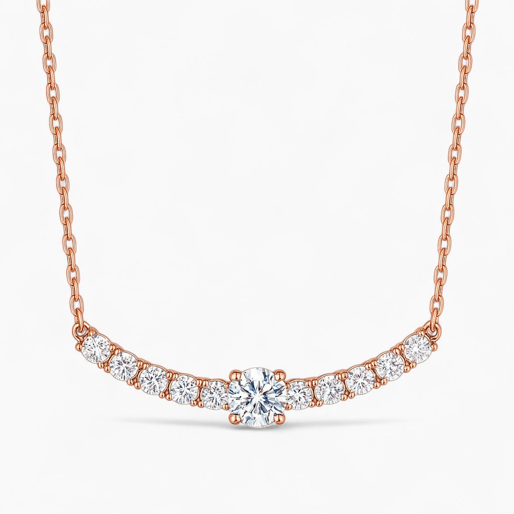 Arcelle Round Bar Necklace