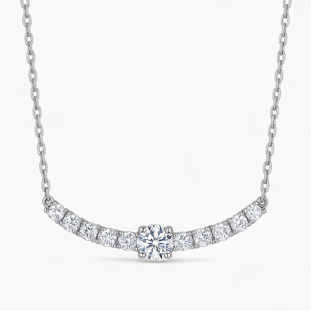 Arcelle Round Bar Necklace