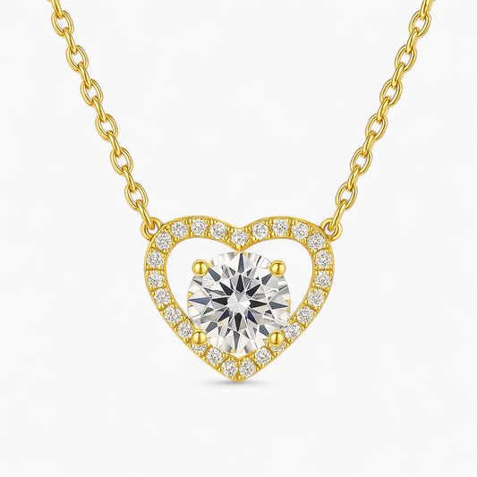Beloved Round Pendant Necklace