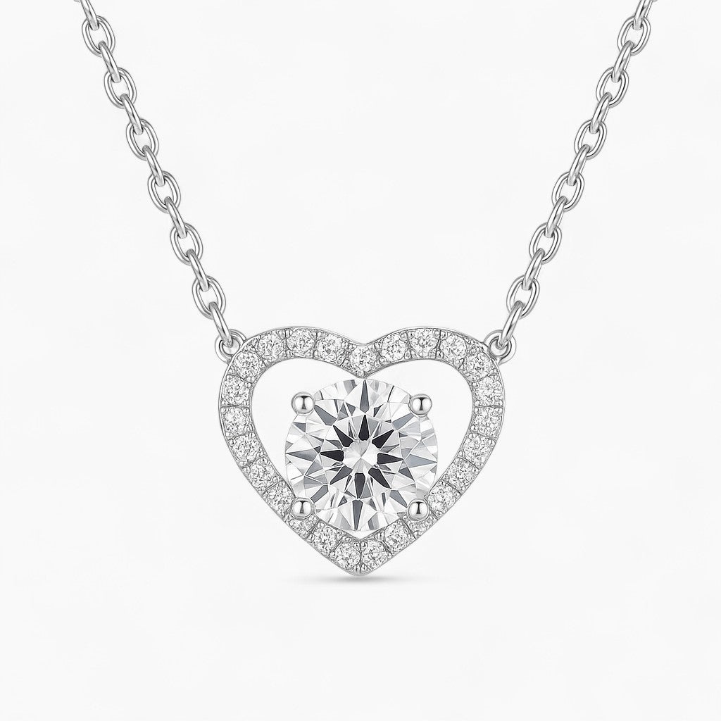 Beloved Round Pendant Necklace
