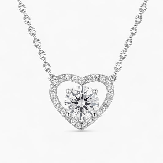 Beloved Round Pendant Necklace
