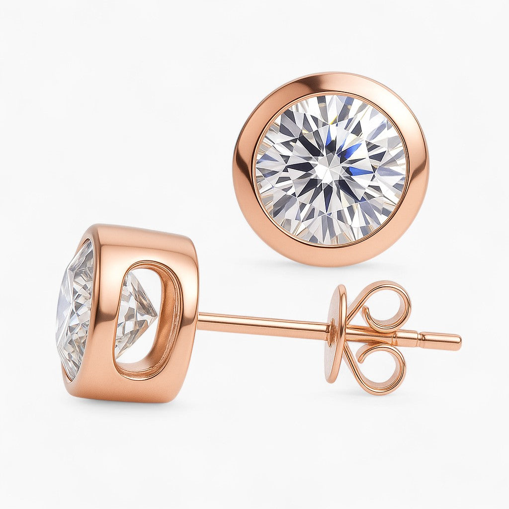Blair Round Stud Earrings