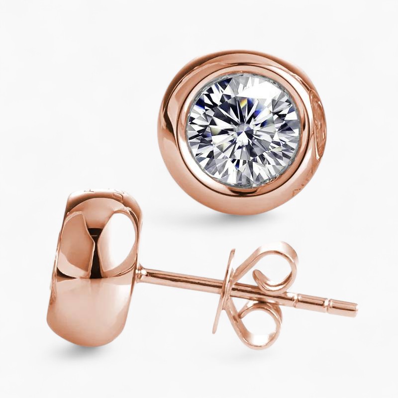 Bree Round Stud Earrings