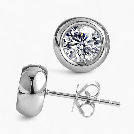 Bree Round Stud Earrings