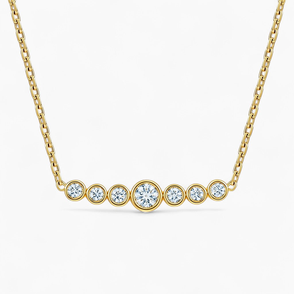 Brielle Round Bar Necklace