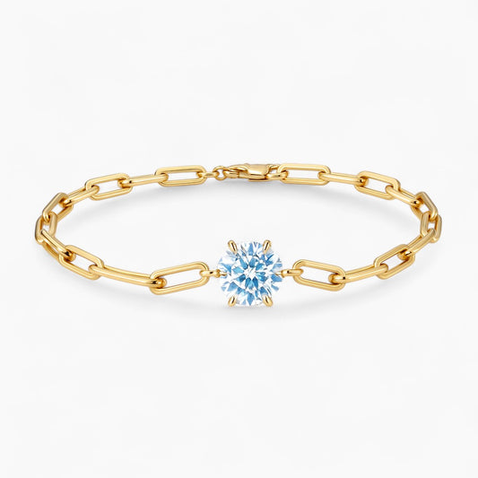 Coretta Round Chain Bracelet