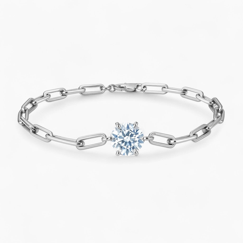 Coretta Round Chain Bracelet