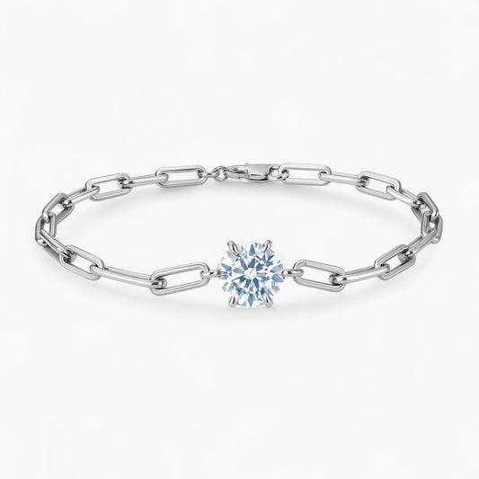 Coretta Round Chain Bracelet
