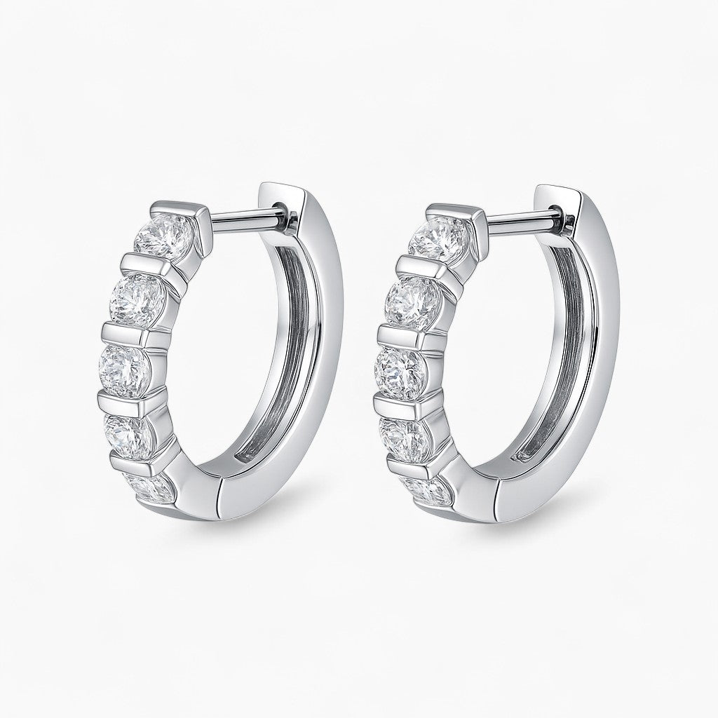 Tilda Round Hoop Earrings