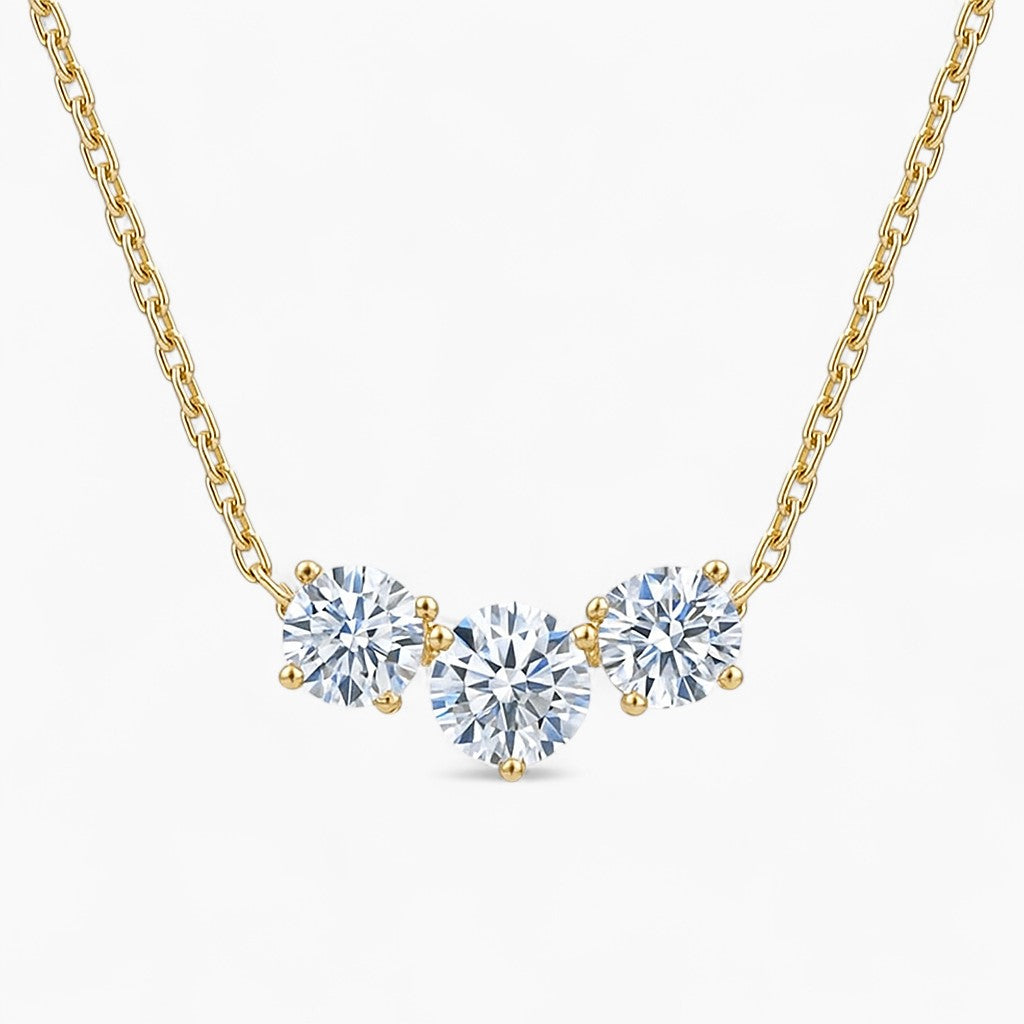 Vienna Round Bar Necklace