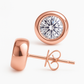 Bree Round Stud Earrings