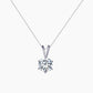 Valerie Round Solitaire Necklace