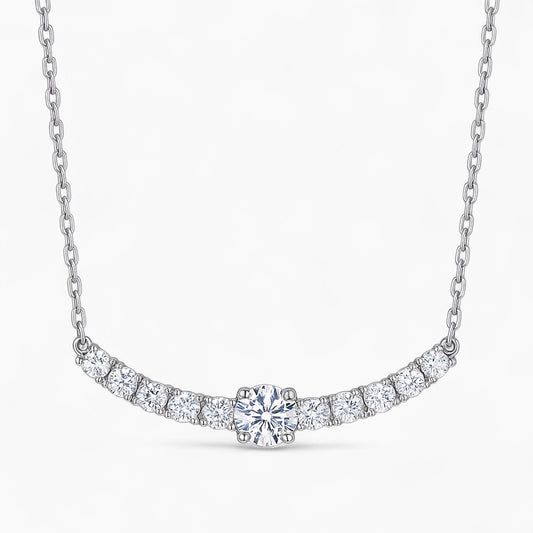Arcelle Round Bar Necklace