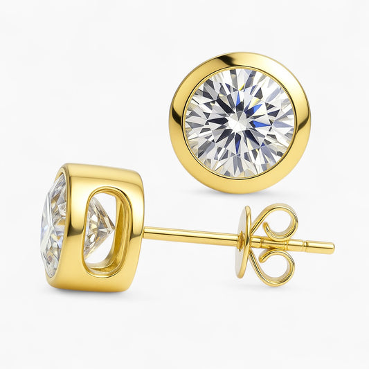 Blair Round Stud Earrings