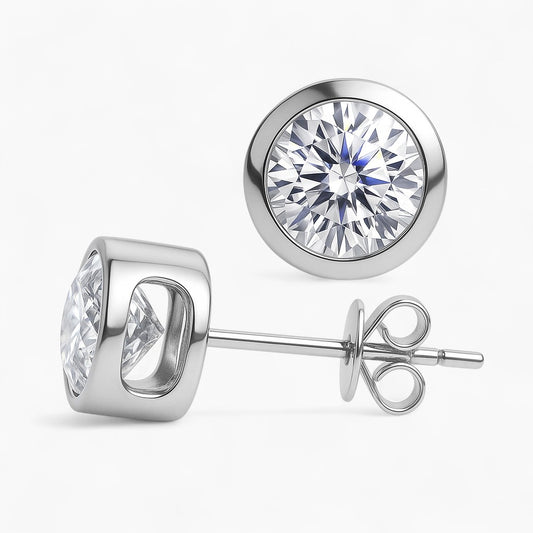 Blair Round Stud Earrings