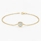 Bree Round Chain Bracelet