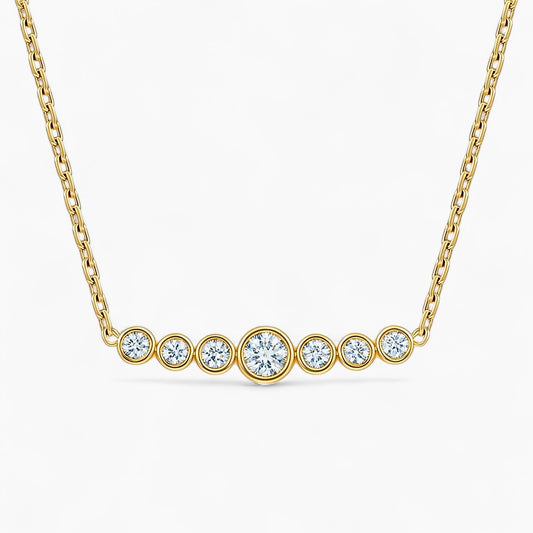 Brielle Round Bar Necklace