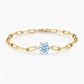 Coretta Round Chain Bracelet