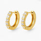 Tilda Round Hoop Earrings