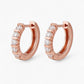 Tilda Round Hoop Earrings
