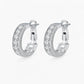 Silvia Round Hoops Earrings