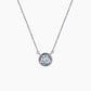 Tara Round Solitaire Necklace