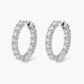 Venus Round Hoop Earrings