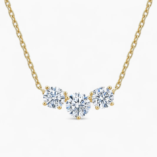 Vienna Round Bar Necklace
