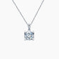 Lumi Round Solitaire Necklace